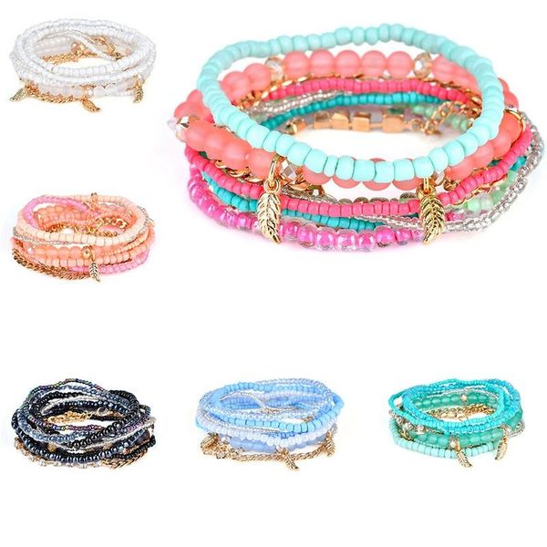spring korean designer fashion bohemia beads bracelet crystal beaded multilayer strand bracelets bangles kka1691, Golden;silver
spring korean designer fashion bohemia beads bracelet crystal beaded multilayer strand bracelets bangles kka1691, Golden;silver