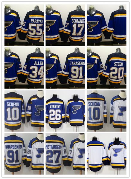 2018 st. louis blues men's 27 alex pietrangelo 91 vladimir tarasenko 10 brayden schenn 20 alexander steen 26 paul stastny hockey jersey, Black;red
2018 st. louis blues men's 27 alex pietrangelo 91 vladimir tarasenko 10 brayden schenn 20 alexander steen 26 paul stastny hockey jersey, Black;red