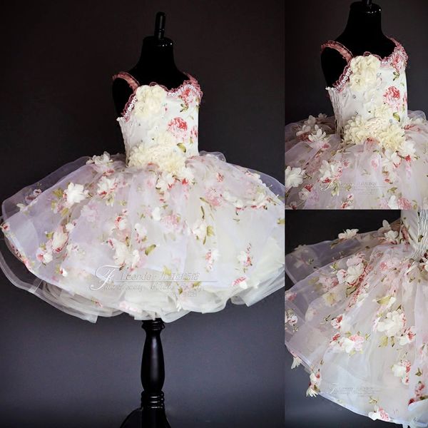 short flower girl dresses for wedding spaghetti lace 3d floral appliques tiered skirts girls pageant dresses lace up back kids formal gowns, White;blue
short flower girl dresses for wedding spaghetti lace 3d floral appliques tiered skirts girls pageant dresses lace up back kids formal gowns, White;blue