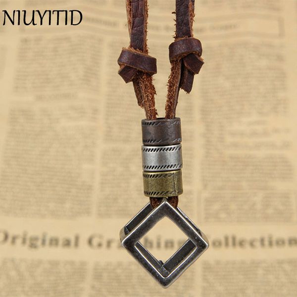 whole saleniuyitid fashion men necklace pendant jewelry leather necklace for men chain male collar vintage accessories, Silver
whole saleniuyitid fashion men necklace pendant jewelry leather necklace for men chain male collar vintage accessories, Silver