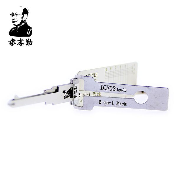 Mr. Li's Original Lishi ICF03 2in1 Decoder and Pick - Best Automotive Locks Unlock Tools on the Market
Mr. Li's Original Lishi ICF03 2in1 Decoder and Pick - Best Automotive Locks Unlock Tools on the Market
