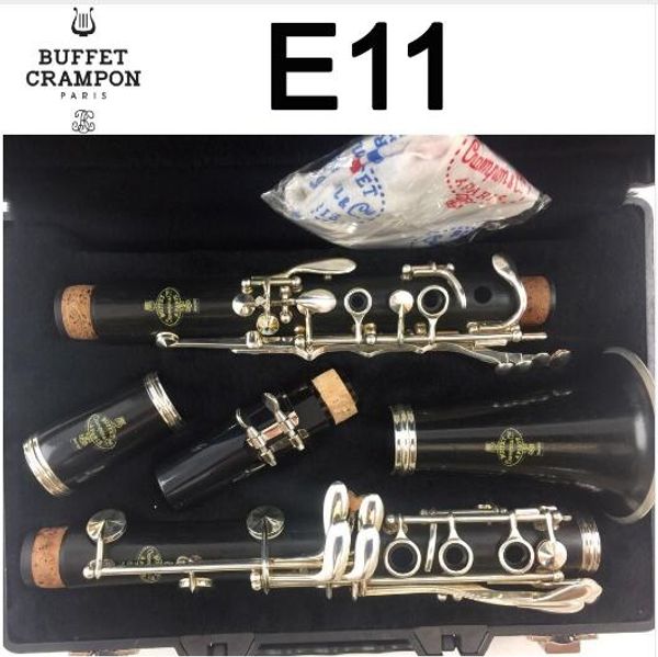 BUFFET E11 Кларнет с аксессуарами для мундштука 17 клавиш Bb Tone Сандаловое дерево Ebony / Bakelite Профессиональная модель для средних деревянных духовых инструментов Студенческая модель
BUFFET E11 Кларнет с аксессуарами для мундштука 17 клавиш Bb Tone Сандаловое дерево Ebony / Bakelite Профессиональная модель для средних деревянных духовых инструментов Студенческая модель