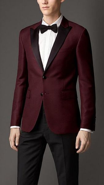 2017 groom tuxedos burgundy slim fit custom made groomsmen man men wedding suits prom formal tuxedos ( jacket+pants+tie, White;black
2017 groom tuxedos burgundy slim fit custom made groomsmen man men wedding suits prom formal tuxedos ( jacket+pants+tie, White;black