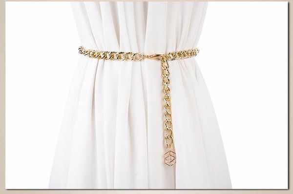 Belts for Women Chain Stretchy Strap Elegant Waist Belt Metal Designer Belts Luxury diamond Female thin Waistband ceinture femme
Belts for Women Chain Stretchy Strap Elegant Waist Belt Metal Designer Belts Luxury diamond Female thin Waistband ceinture femme