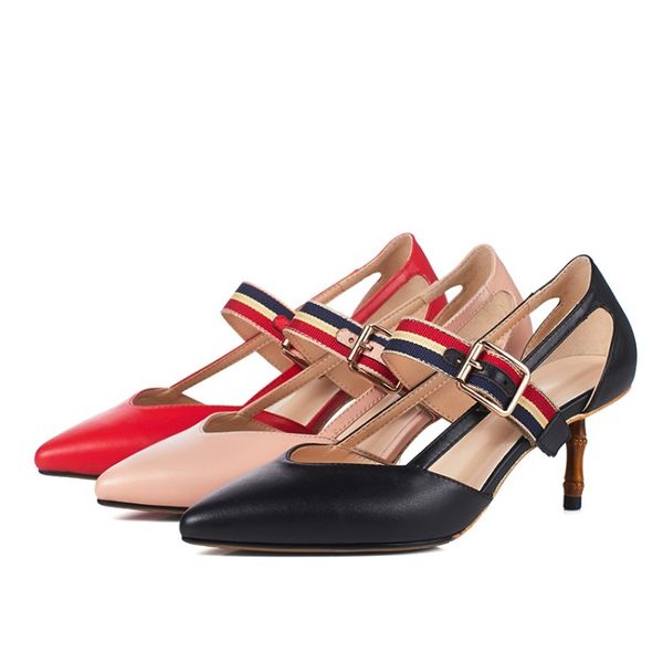 new list europe 2018 spring new single shoes with pointed fine small genuine leather shoes leather high heels women sandals, Black
new list europe 2018 spring new single shoes with pointed fine small genuine leather shoes leather high heels women sandals, Black