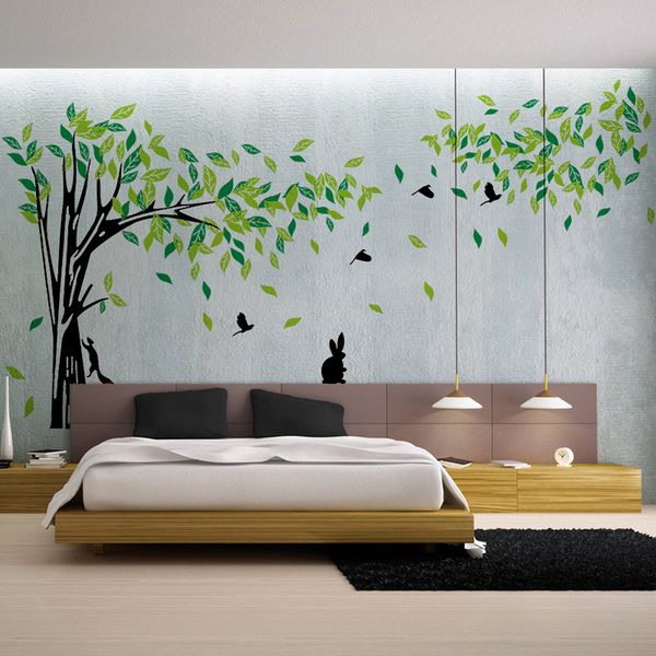 Green Tree Wall Sticker Large Removable Living Room TV Wall Art Decals Home Decor DIY Poster Stickers vinilos paredes
Green Tree Wall Sticker Large Removable Living Room TV Wall Art Decals Home Decor DIY Poster Stickers vinilos paredes