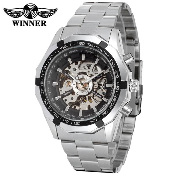 winner men's watch new skeleton automatic stainless steel bracelet fashion wristwatch color black wrg8042m4t3, Slivery;brown
winner men's watch new skeleton automatic stainless steel bracelet fashion wristwatch color black wrg8042m4t3, Slivery;brown