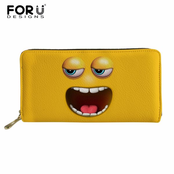 forudesigns funny smile face print long wallets women purse wallet girl clutch leather wallet multifunction ladies coin, Red;black
forudesigns funny smile face print long wallets women purse wallet girl clutch leather wallet multifunction ladies coin, Red;black
