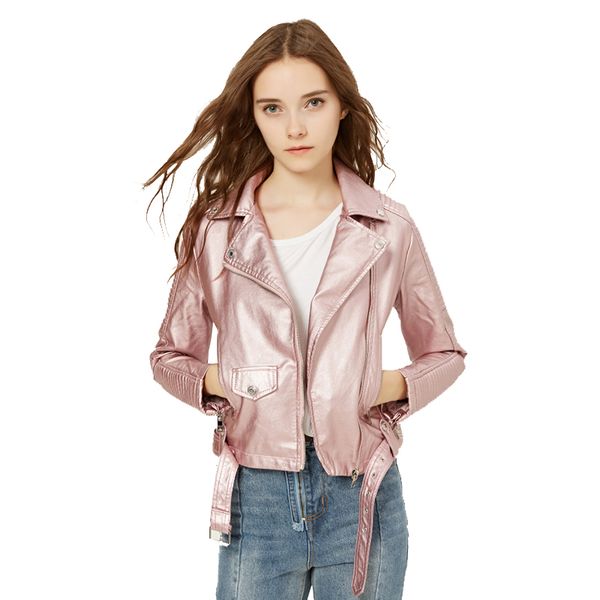 women autumn faux leather short jacket 2018 female bomber jackets girls slim coats european style ladies sliver outwear clothes, Black;brown
women autumn faux leather short jacket 2018 female bomber jackets girls slim coats european style ladies sliver outwear clothes, Black;brown