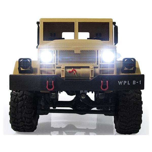 new design wpl b -1 1 :16 rc military truck mini off -road car rtr metal suspension beam /bright led 4wd rc crawler gift for boy kids
new design wpl b -1 1 :16 rc military truck mini off -road car rtr metal suspension beam /bright led 4wd rc crawler gift for boy kids
