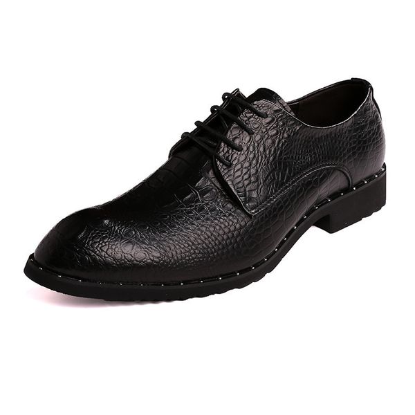 brush leather men shoes crocodile pattern casual flats men business oxfords male leather formal shoes mens dress shoes, Black
brush leather men shoes crocodile pattern casual flats men business oxfords male leather formal shoes mens dress shoes, Black