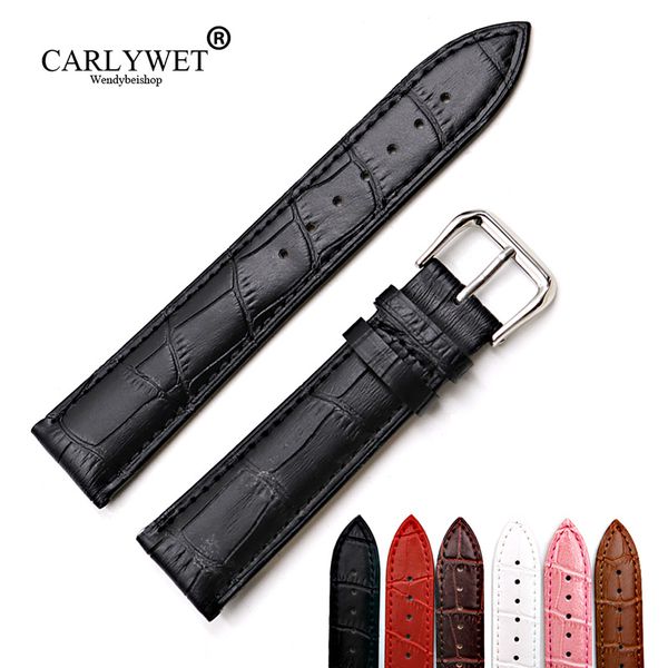 new wrapped genuine leather band watch classic alligator grain strap belt with silver polished bukle 12 14 16 18 20 22 24mm, Black;brown
new wrapped genuine leather band watch classic alligator grain strap belt with silver polished bukle 12 14 16 18 20 22 24mm, Black;brown