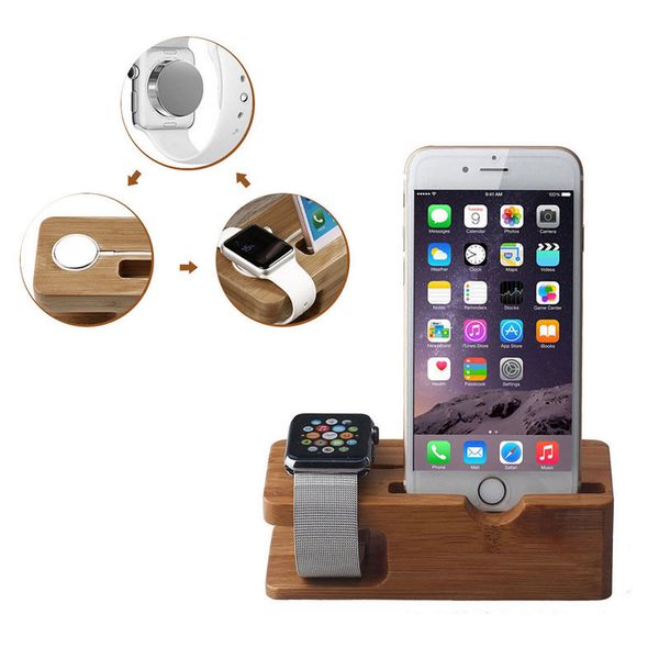 Bamboo Charging Dock Station Charger Holder Stand For Watch Phone charging holder
Bamboo Charging Dock Station Charger Holder Stand For Watch Phone charging holder