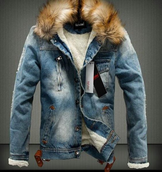 winter new slim thick men's clothing collar jacket cotton jacket warm parkas outerwear, Black
winter new slim thick men's clothing collar jacket cotton jacket warm parkas outerwear, Black
