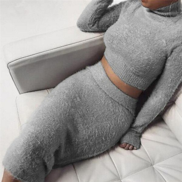 комплект (2шт) осень женщины бинты костюм с длинным рукавом руно crop top карандаш midi юбка твердая bodycon платье свитер костюм женский s, Gray
комплект (2шт) осень женщины бинты костюм с длинным рукавом руно crop top карандаш midi юбка твердая bodycon платье свитер костюм женский s, Gray