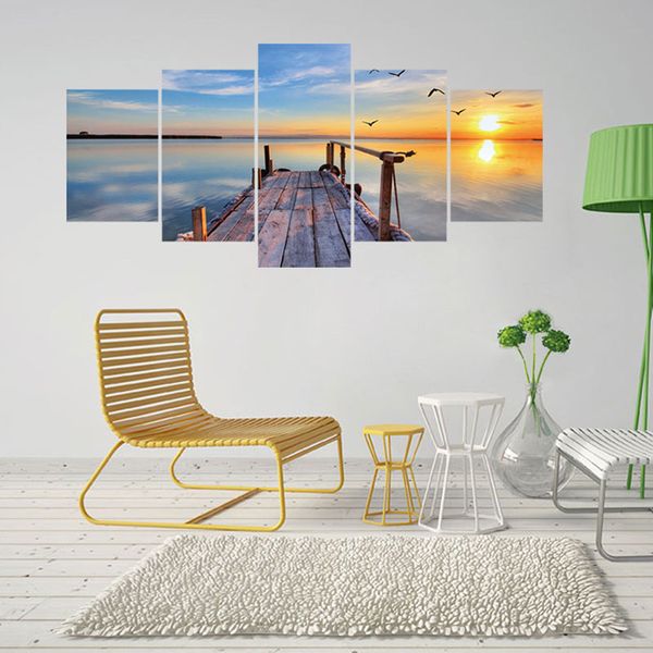 new 5 pieces lake surface landscape wall stickers art poster living room home décor
new 5 pieces lake surface landscape wall stickers art poster living room home décor