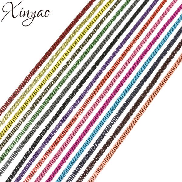 xinyao 6m/lot diameter 3mm metal iron necklace chains bulk gold/black/bronze color open link chain for diy jewelry making f5409, Silver
xinyao 6m/lot diameter 3mm metal iron necklace chains bulk gold/black/bronze color open link chain for diy jewelry making f5409, Silver
