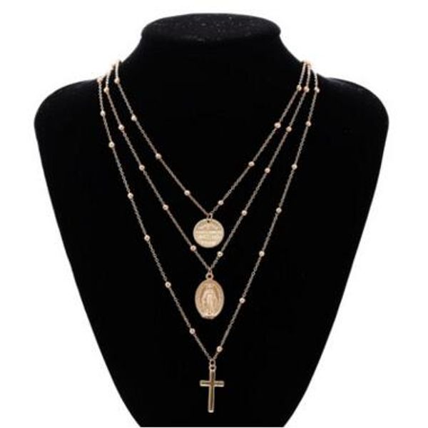 madonna cross necklace silver gold madonna multilayer choker necklace pendants fashion jewelry for women 2 colors
madonna cross necklace silver gold madonna multilayer choker necklace pendants fashion jewelry for women 2 colors