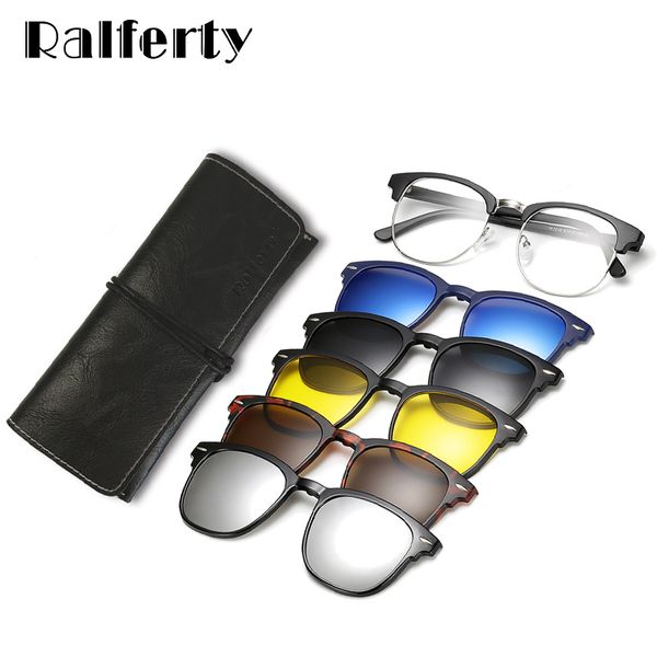 ralferty ultra-light tr90 magnetic clip on sunglasses men women polarized uv400 sunglases prescription eyewear frame with case, White;black
ralferty ultra-light tr90 magnetic clip on sunglasses men women polarized uv400 sunglases prescription eyewear frame with case, White;black