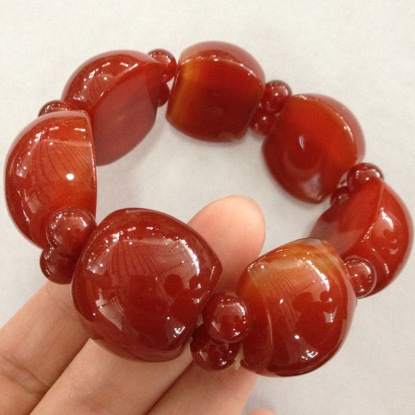 nature handmade fashion trendy agate bracelet women and men lucky gifts, Golden;silver
nature handmade fashion trendy agate bracelet women and men lucky gifts, Golden;silver