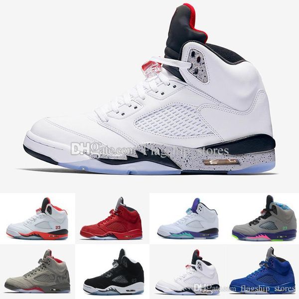High Quality Men 5 V Raging Bull Red Suede Tongue Reflect Basketball Shoes 5s Bull Blue Sneakers Shoes Free Shipping us8-13
High Quality Men 5 V Raging Bull Red Suede Tongue Reflect Basketball Shoes 5s Bull Blue Sneakers Shoes Free Shipping us8-13