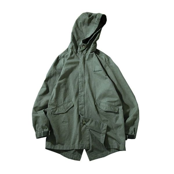 casual embroidery letter hat work cotton men trench 2018 autumn japan solid color clothing loose windbreaker jacket male coat, Tan;black
casual embroidery letter hat work cotton men trench 2018 autumn japan solid color clothing loose windbreaker jacket male coat, Tan;black