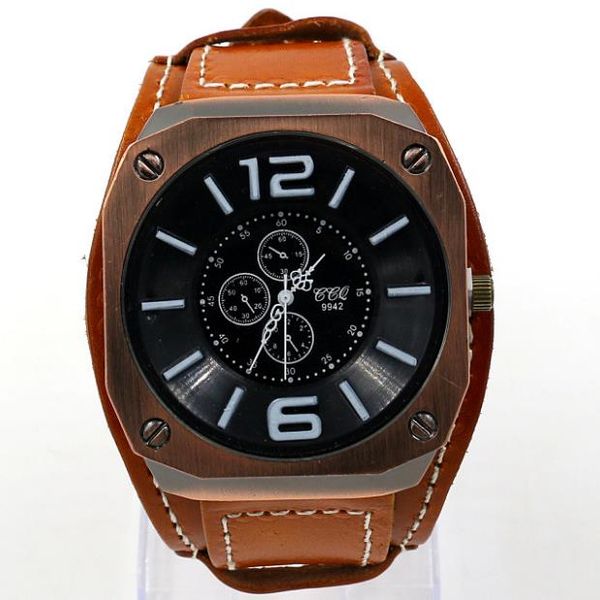 archaize exaggerated large dial man dermal punk man popular fashionable woman individual cowhide watch sell 2018, Slivery;brown
archaize exaggerated large dial man dermal punk man popular fashionable woman individual cowhide watch sell 2018, Slivery;brown