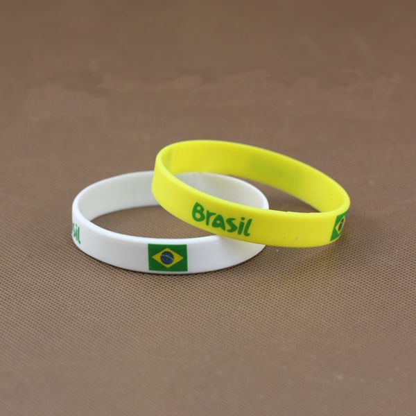 new fashion brazil, rio de janeiro 2016 olympic games flags silicone bracelet usa russia bracelet for fans, Golden;silver
new fashion brazil, rio de janeiro 2016 olympic games flags silicone bracelet usa russia bracelet for fans, Golden;silver