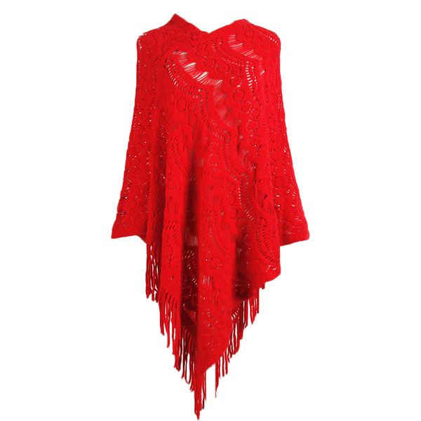 tassel knitted women's poncho knitted cape shawl female cloak solid autum female coat irregular pullover poncho streetwear, White;black
tassel knitted women's poncho knitted cape shawl female cloak solid autum female coat irregular pullover poncho streetwear, White;black