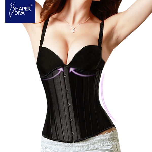 26 steel boned slimming corselete satin underbust corset waist corsets and bustiers waist cincher for women
26 steel boned slimming corselete satin underbust corset waist corsets and bustiers waist cincher for women