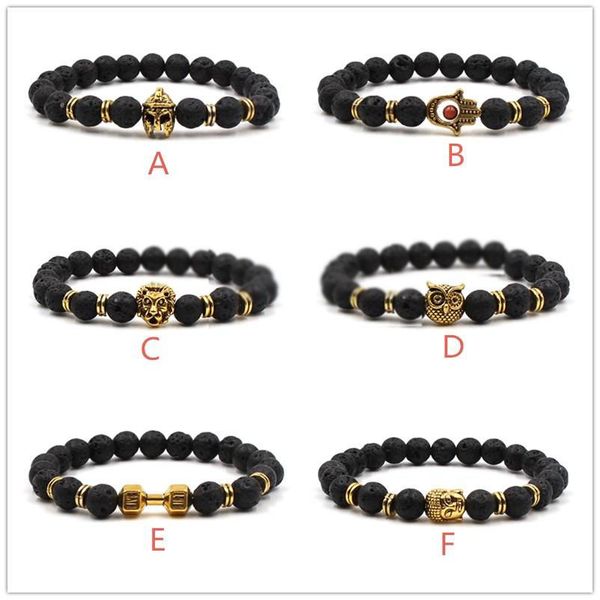natural black lava rock stone bracelet fashion women men owl hand bracelet aromatherapy essential oil diffuser bracelet, Golden;silver
natural black lava rock stone bracelet fashion women men owl hand bracelet aromatherapy essential oil diffuser bracelet, Golden;silver