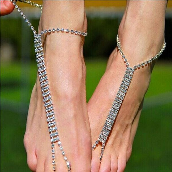 Новая Мода Свадебные Украшения Для Ног Простой Пляж Партии Кристалл Стразами Оча
Новая Мода Свадебные Украшения Для Ног Простой Пляж Партии Кристалл Стразами Оча
