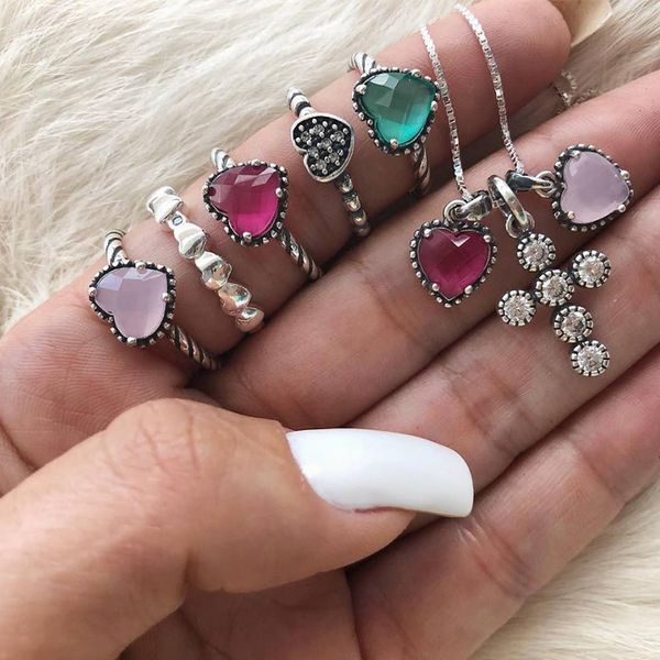 6 шт./ компл. богемный иисус крест сердце любовь кристалл gem серебряное кольцо набор женщин мода день рождения ювелирные изделия подарок, Silver
6 шт./ компл. богемный иисус крест сердце любовь кристалл gem серебряное кольцо набор женщин мода день рождения ювелирные изделия подарок, Silver