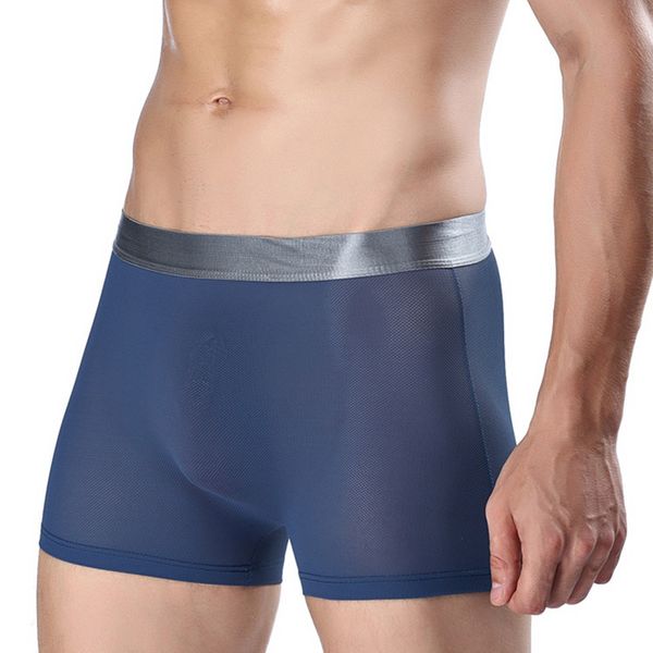 men underwear boxer shorts cueca solid ice silk mid-waist u convex pouch breathable seamless panties calzoncillos l-3xl, Black;white
men underwear boxer shorts cueca solid ice silk mid-waist u convex pouch breathable seamless panties calzoncillos l-3xl, Black;white