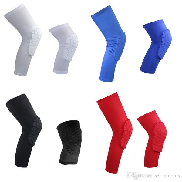 dhl 5 color honeycomb basketball volleyball leg sleeve knee joint support bumper brace kneepads sport guard accessories g453s, Black;gray
dhl 5 color honeycomb basketball volleyball leg sleeve knee joint support bumper brace kneepads sport guard accessories g453s, Black;gray