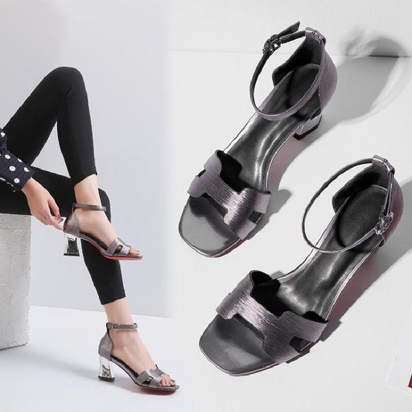 2018 genuine leather open-toed sandals real picture female profiled with women sandals fashion casual shoes, Black
2018 genuine leather open-toed sandals real picture female profiled with women sandals fashion casual shoes, Black