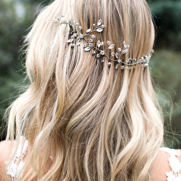 european girls headbands for brides gold soft bridal hairbands crystal evening hair accessory wedding tiara headdress, Golden;white
european girls headbands for brides gold soft bridal hairbands crystal evening hair accessory wedding tiara headdress, Golden;white