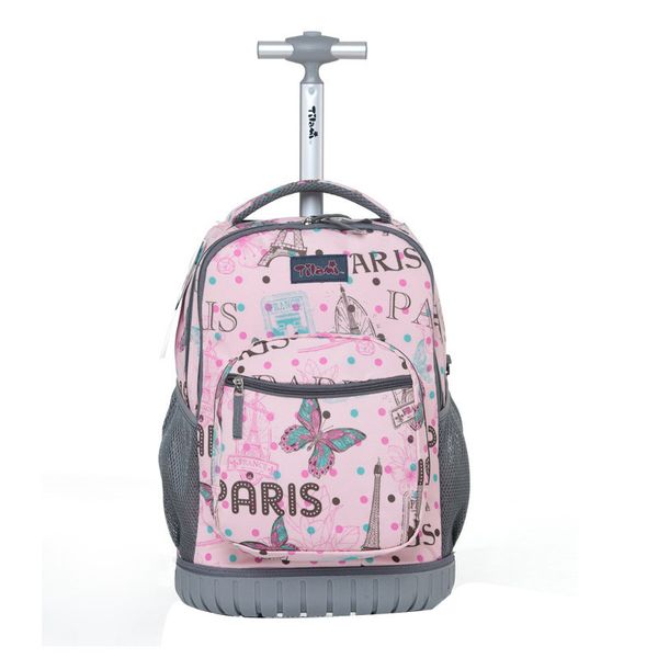 children trolley school bags kids trolley backpack 18 inch travel luggage backpack with wheels rolling for girls
children trolley school bags kids trolley backpack 18 inch travel luggage backpack with wheels rolling for girls
