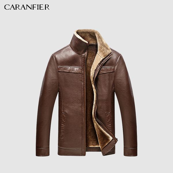 mens pu leather jackets winter warm thicken fur collar coats businessmen outerwear biker male plus velvet overcoats, Black
mens pu leather jackets winter warm thicken fur collar coats businessmen outerwear biker male plus velvet overcoats, Black