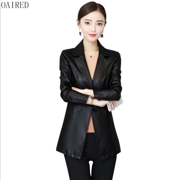 oaired plus size motorcycle leather clothing female outerwear spring 2018 new women leather jacket short slim coat women, Black
oaired plus size motorcycle leather clothing female outerwear spring 2018 new women leather jacket short slim coat women, Black