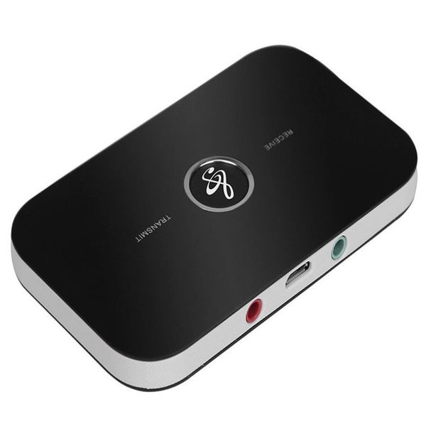 

2 in 1 bluetooth 4.1 audio transmitter receiver hifi wireless a2dp aux 3.5mm music sound converter for tablet speaker