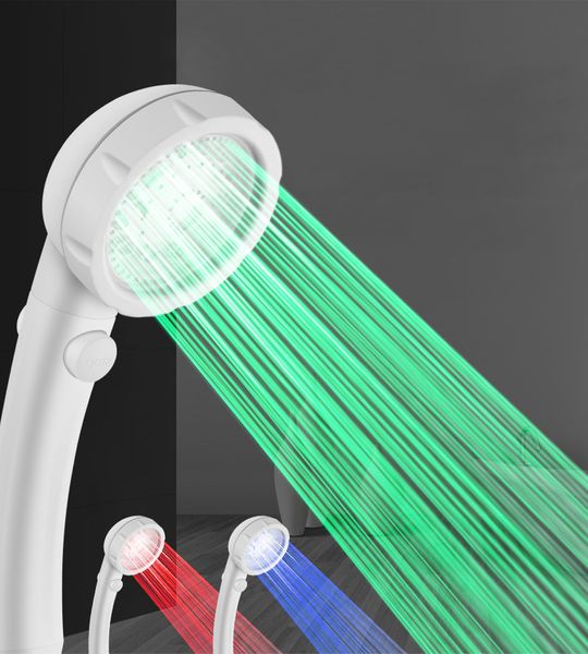

LED многофункциональный красочный ванная комната душ головы регулируемые насадки