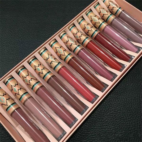 matte vibe tribe lip gloss 12pcs set liquid lipstick lip moisturizer long-lasting natural 12 colors dhl ing
matte vibe tribe lip gloss 12pcs set liquid lipstick lip moisturizer long-lasting natural 12 colors dhl ing