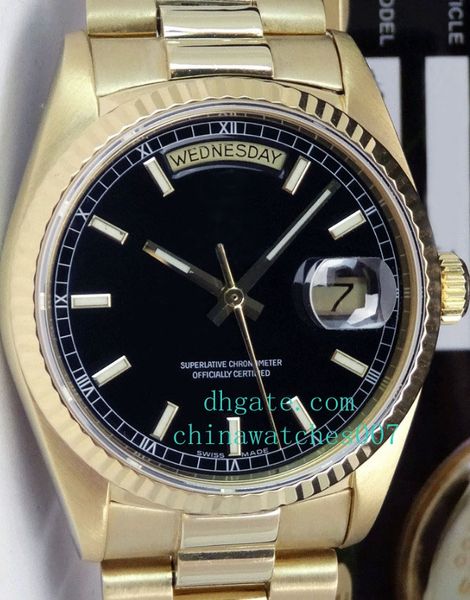 watch asia 2813 movement 36mm 18kt gold president black 18038 automatic mens watches, Slivery;brown
watch asia 2813 movement 36mm 18kt gold president black 18038 automatic mens watches, Slivery;brown