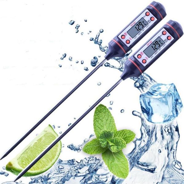 black electronic food thermometer digital food probe bbq food grade sensor meat thermometer portable cooking kitchen tools lx4057
black electronic food thermometer digital food probe bbq food grade sensor meat thermometer portable cooking kitchen tools lx4057