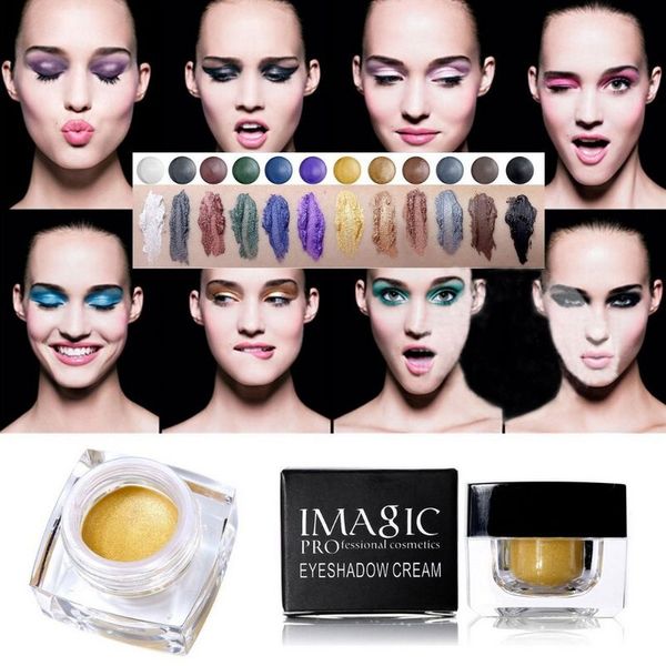 drop ship 6pcs/lot imagic 12 colors eyeshadow cream waterproof long lasting shimmer glow glitter eyeshadow make up
drop ship 6pcs/lot imagic 12 colors eyeshadow cream waterproof long lasting shimmer glow glitter eyeshadow make up