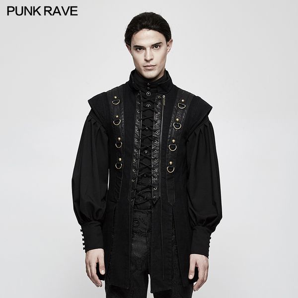 punk rave мужчины стимпанк рок черный жилет пальто мода прохладный исполнение формальный куртка куртка готический кера жилет, Black;white
punk rave мужчины стимпанк рок черный жилет пальто мода прохладный исполнение формальный куртка куртка готический кера жилет, Black;white