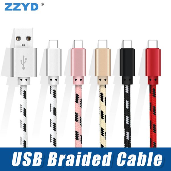 zzyd 3ft usb type c cable metal housing braided micro charing cord for samsung s8 note 8 any smart phone
zzyd 3ft usb type c cable metal housing braided micro charing cord for samsung s8 note 8 any smart phone