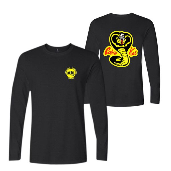 cobra kai t-shirts casual long sleeve print tee warm autumn fashion novelty cool t-shirt cobra kai, White;black
cobra kai t-shirts casual long sleeve print tee warm autumn fashion novelty cool t-shirt cobra kai, White;black
