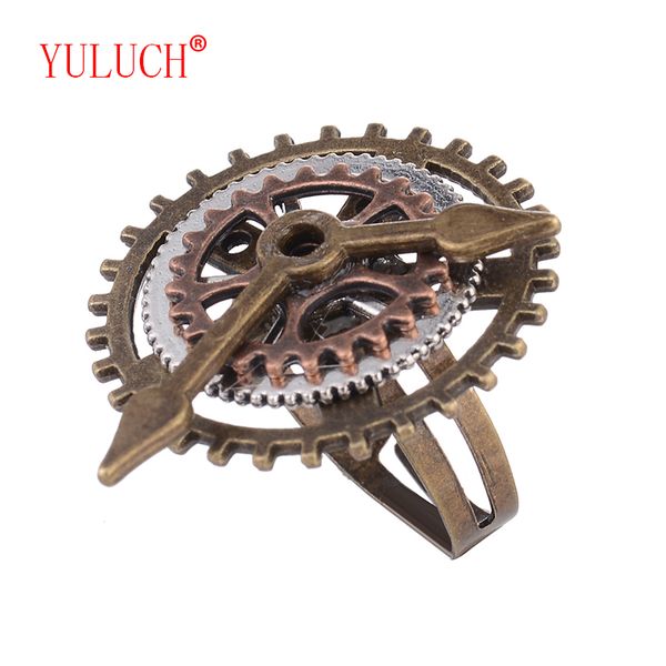 yuluch new gear pointer accessories personality jewelry vintage mechanical handmade rings for ballroom lovers wearing gifts, Golden;silver
yuluch new gear pointer accessories personality jewelry vintage mechanical handmade rings for ballroom lovers wearing gifts, Golden;silver
